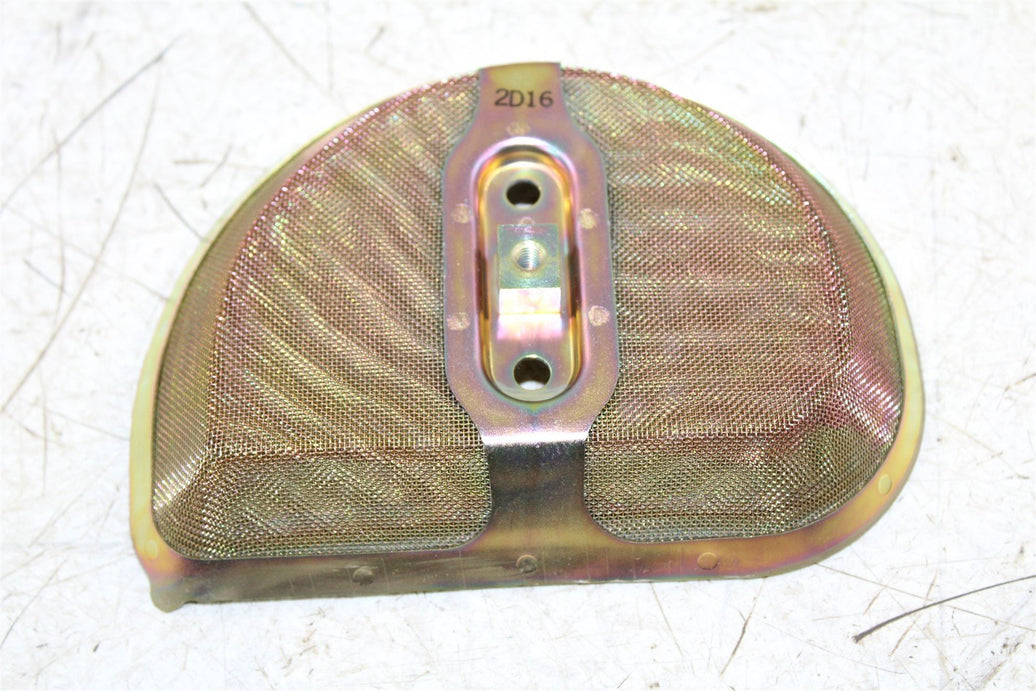 2002 Honda CRF 450R Air Filter Cage Mount Element Base Blow Back Screen