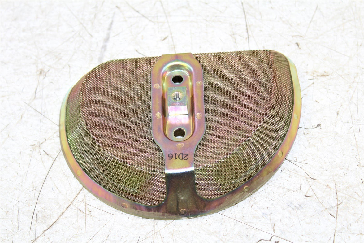 2002 Honda CRF 450R Air Filter Cage Mount Element Base Blow Back Screen