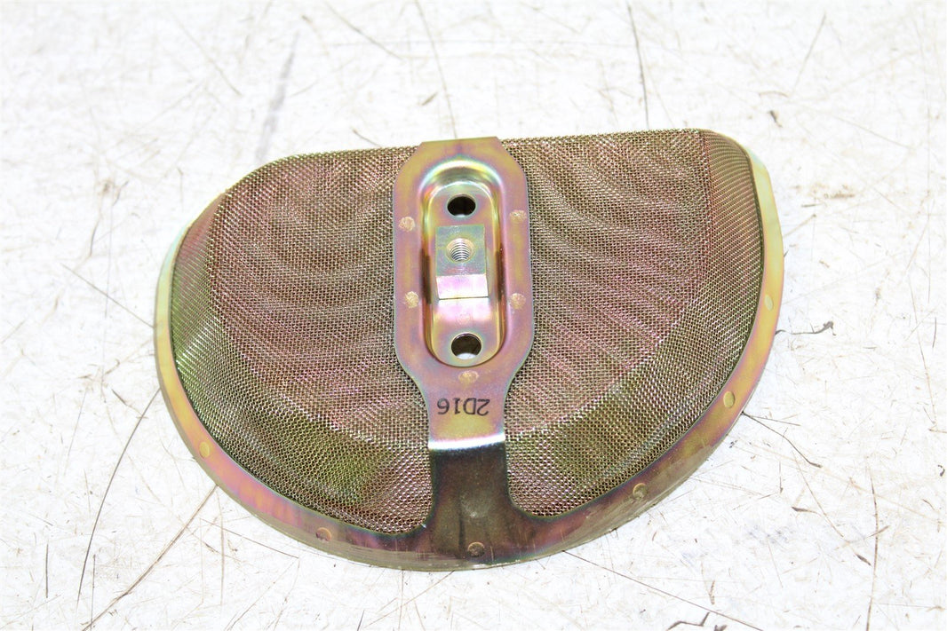 2002 Honda CRF 450R Air Filter Cage Mount Element Base Blow Back Screen