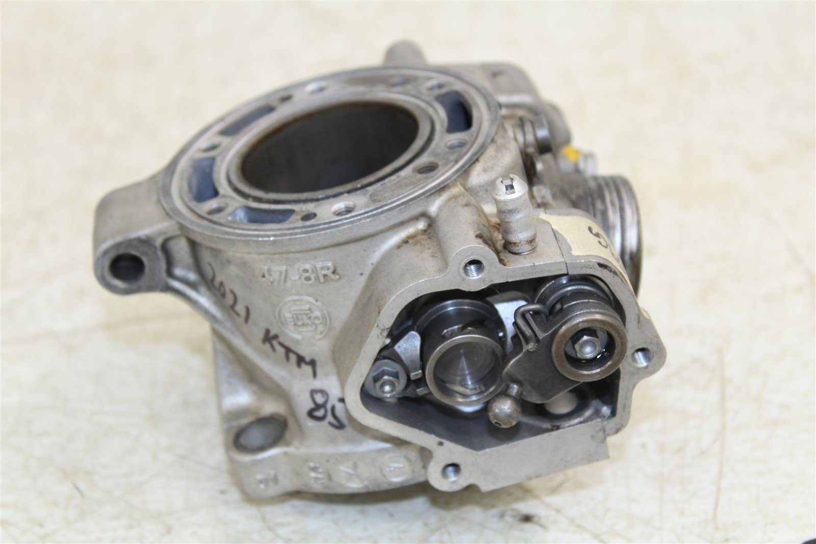 2021 KTM 85 SX Lynks Racing Cylinder w/ Power Valve Engine Covers