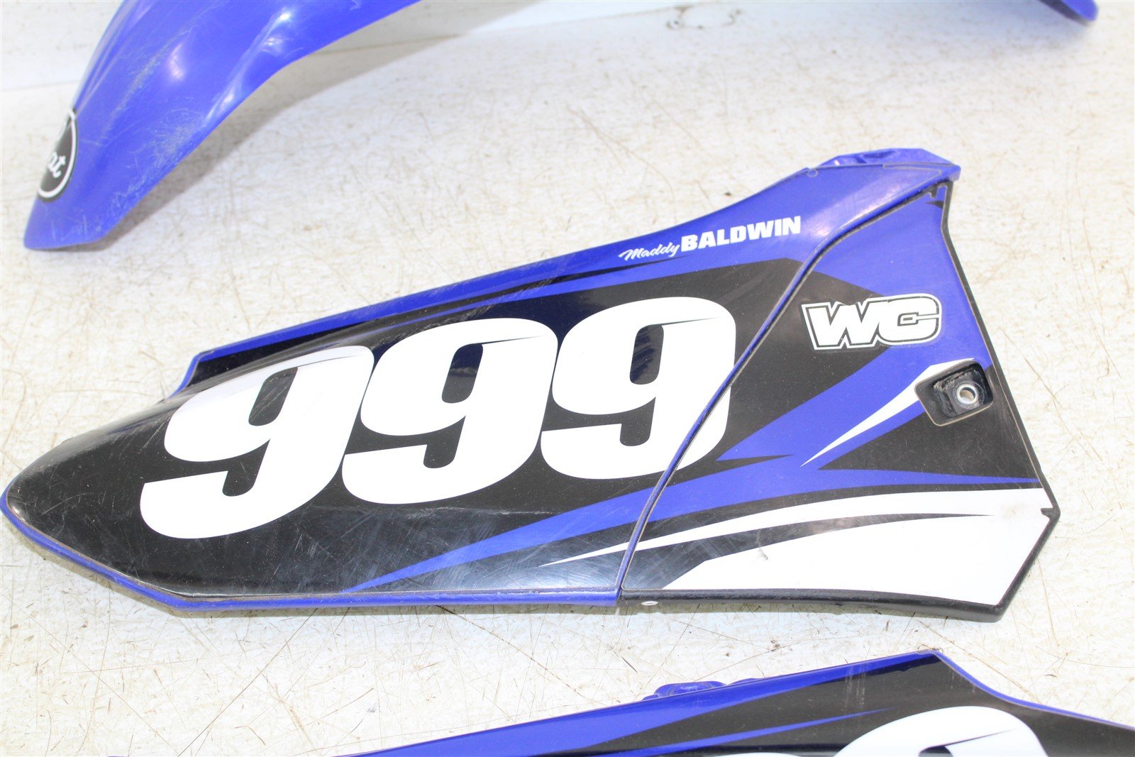 2022 Yamaha YZ85 Front Rear Fender Tank Shrouds Number Plates Plastics 22-25