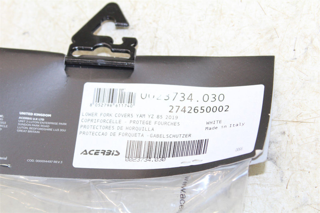 Acerbis Full Plastics Kit 21 Original 274666345 for Yamaha YZ85 2019-2021