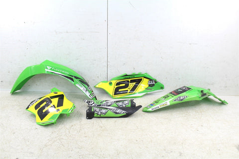 2021 Kawasaki KX 250F Front Rear Fender Number Plates Fork Guards Plastics