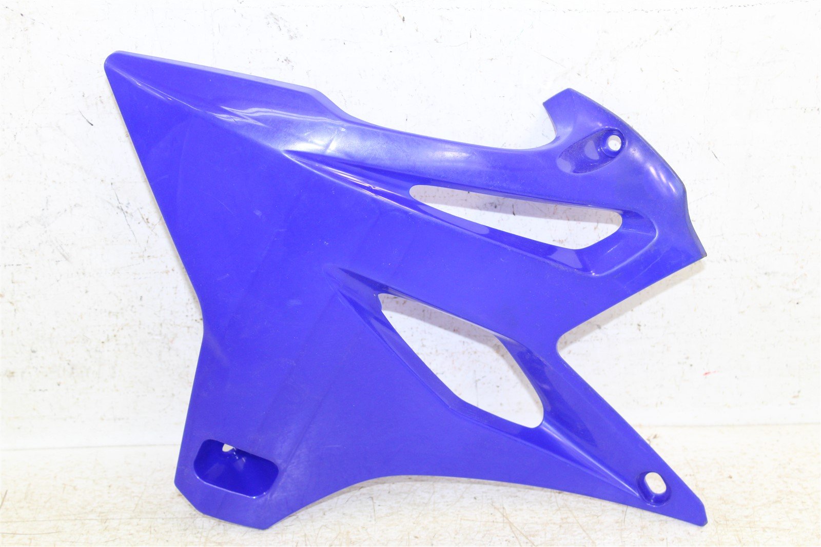 2017 Yamaha YZ 85 Left Gas Tank Shroud Plastic Blue 2015-2021