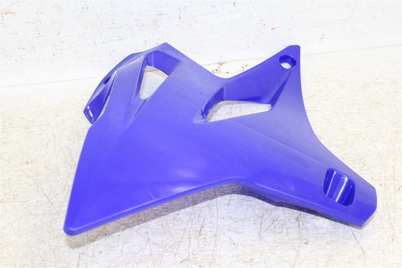2017 Yamaha YZ 85 Left Gas Tank Shroud Plastic Blue 2015-2021