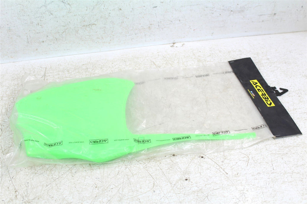 2014-2017 Kawasaki KX 85 100 Acerbis Green Front Number Plate Plastic 2374050235