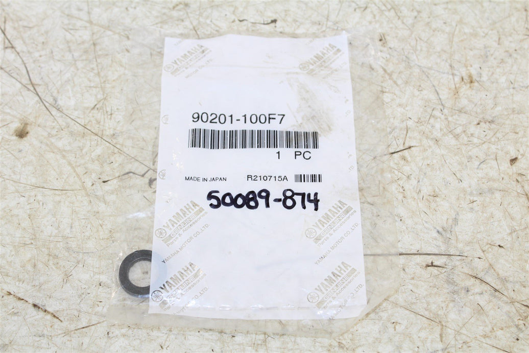 NOS Yamaha Banshee YFZ350 YFZ 350 1987-1997 new plate washer 90201-100F7-00 OEM