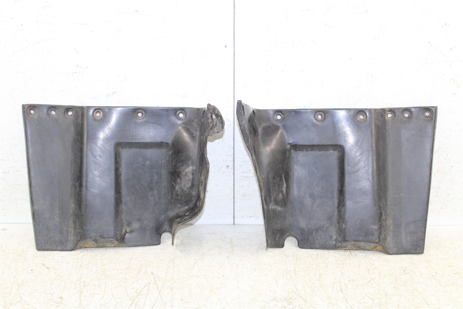 1998 Kawasaki Bayou 300 4x4 Rear Mud Flaps Kick Plates Shields Left Right