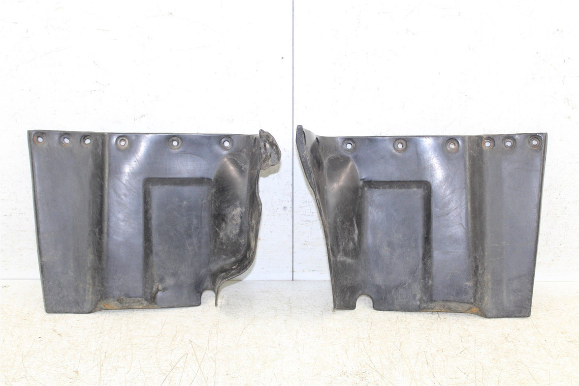 1998 Kawasaki Bayou 300 4x4 Rear Mud Flaps Kick Plates Shields Left Right