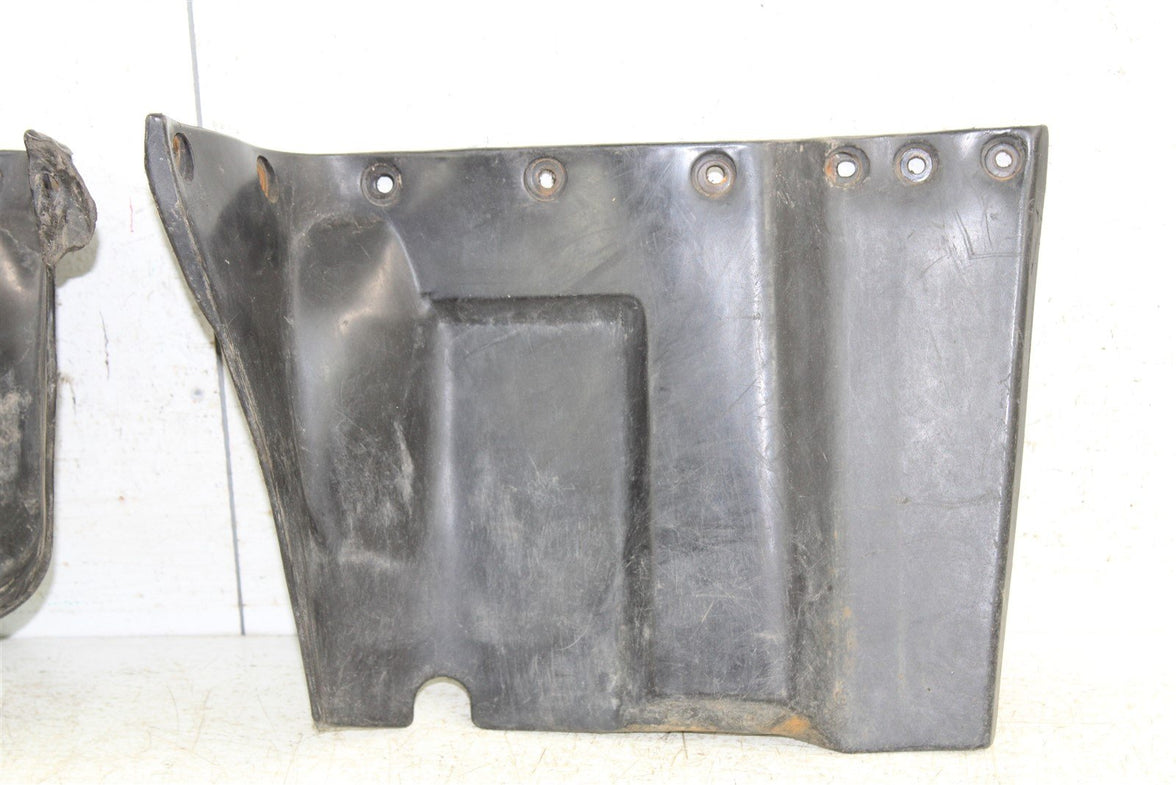 1998 Kawasaki Bayou 300 4x4 Rear Mud Flaps Kick Plates Shields Left Right