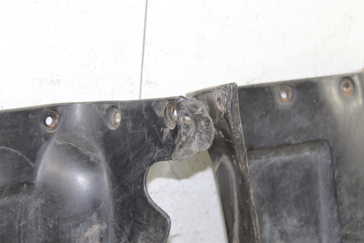 1998 Kawasaki Bayou 300 4x4 Rear Mud Flaps Kick Plates Shields Left Right