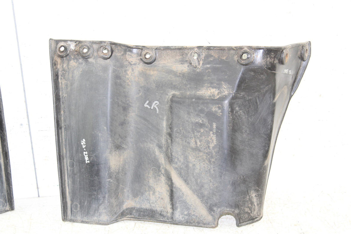 1998 Kawasaki Bayou 300 4x4 Rear Mud Flaps Kick Plates Shields Left Right