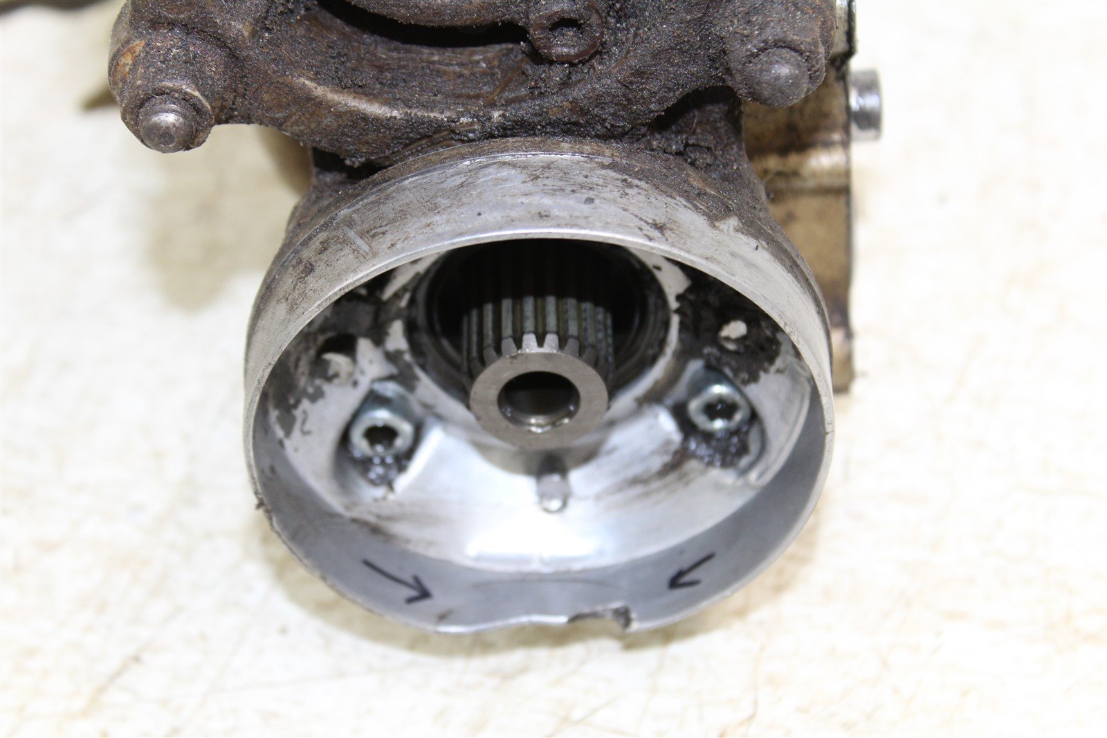 1998 Kawasaki Bayou 300 4x4 Output Drive Shaft Bevel Gear