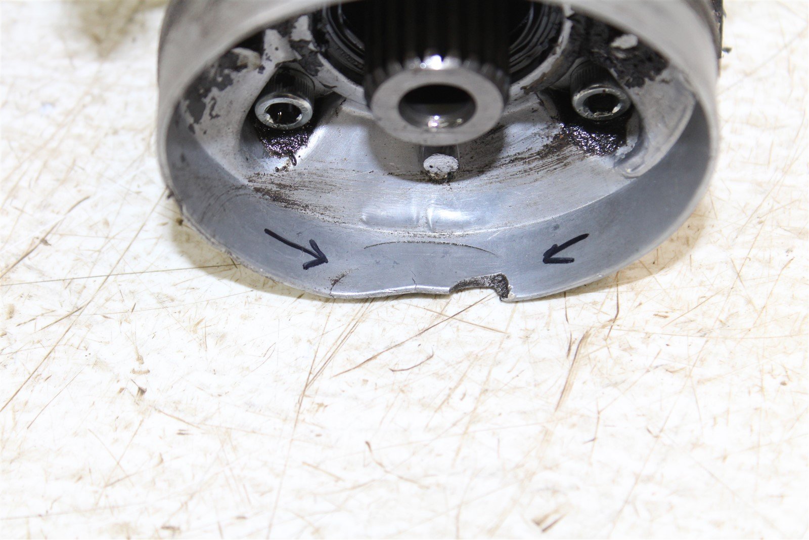 1998 Kawasaki Bayou 300 4x4 Output Drive Shaft Bevel Gear