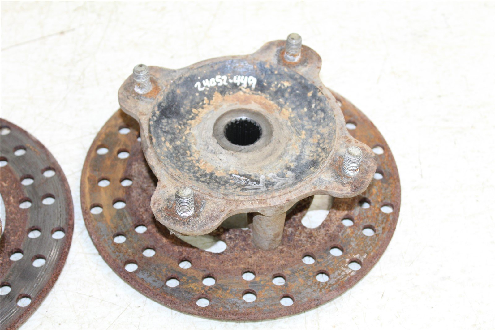 1998 Kawasaki Bayou 300 4x4 Front Hubs Brake Rotors