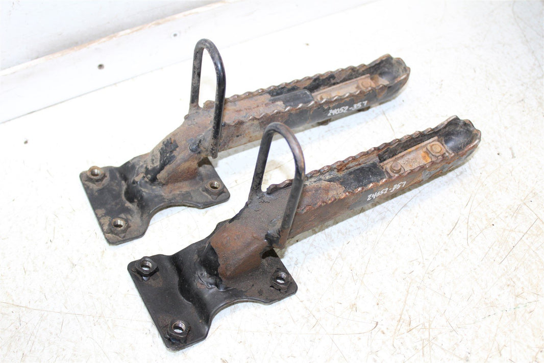1998 Kawasaki Bayou 300 4x4 Foot Pegs Rests Set Left Right