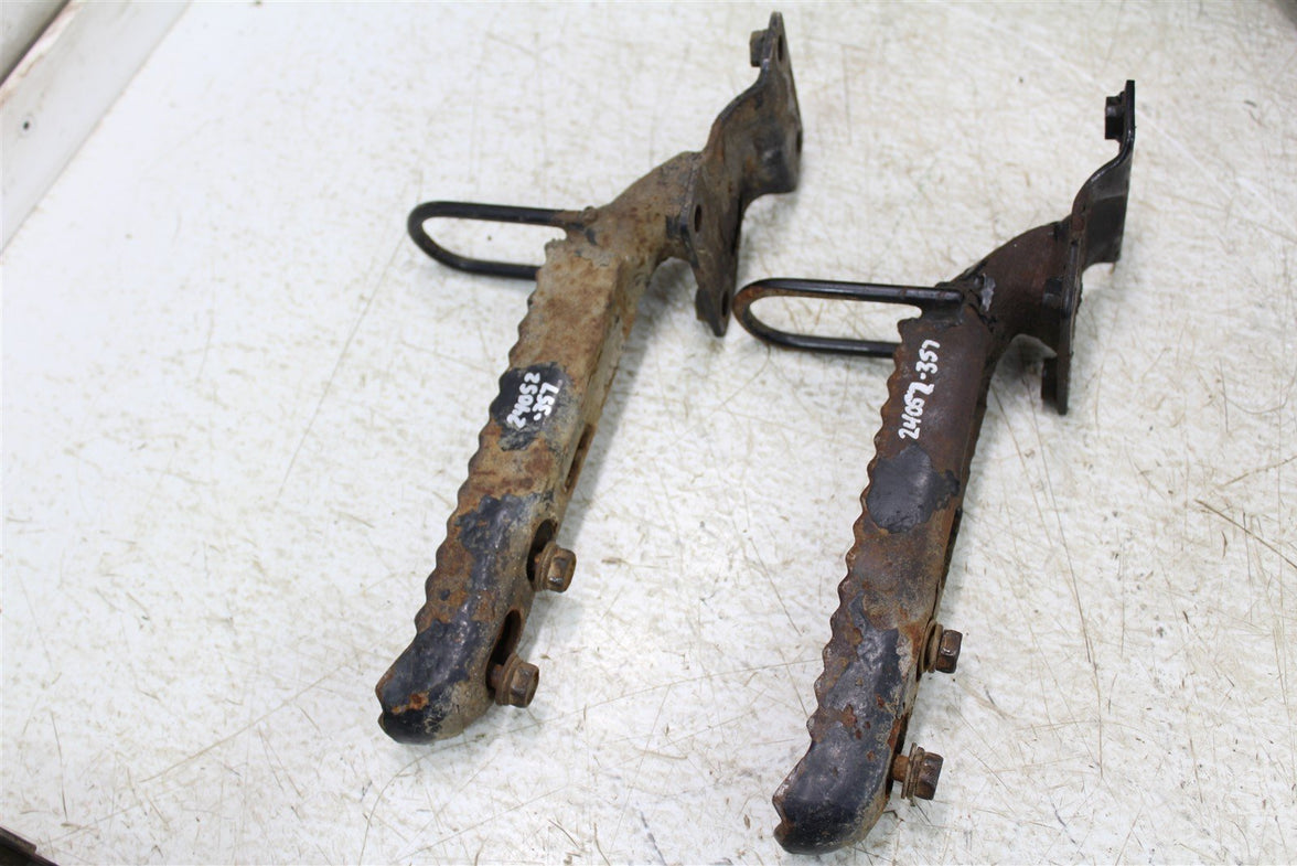 1998 Kawasaki Bayou 300 4x4 Foot Pegs Rests Set Left Right