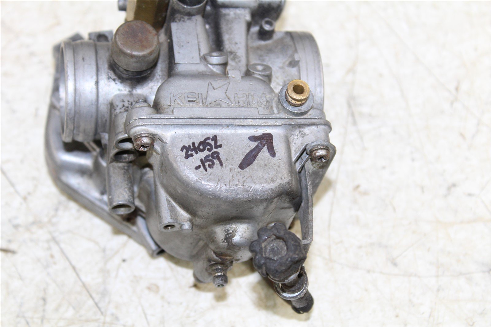 1998 Kawasaki Bayou 300 4x4 Keihin Carburetor Carb Fuel Intake