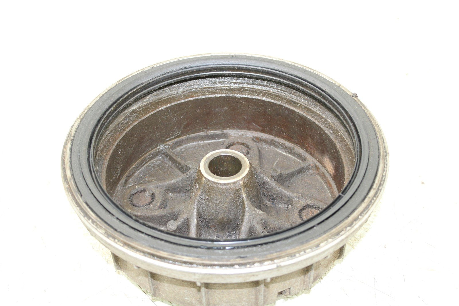 1998 Kawasaki Bayou 300 4x4 Rear Brake Drum Backing Plate Panel Hub