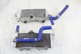 2002 Yamaha YZ 125 GPI Oversized Radiators Left & Right Blue Hoses