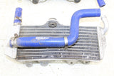 2002 Yamaha YZ 125 GPI Oversized Radiators Left & Right Blue Hoses