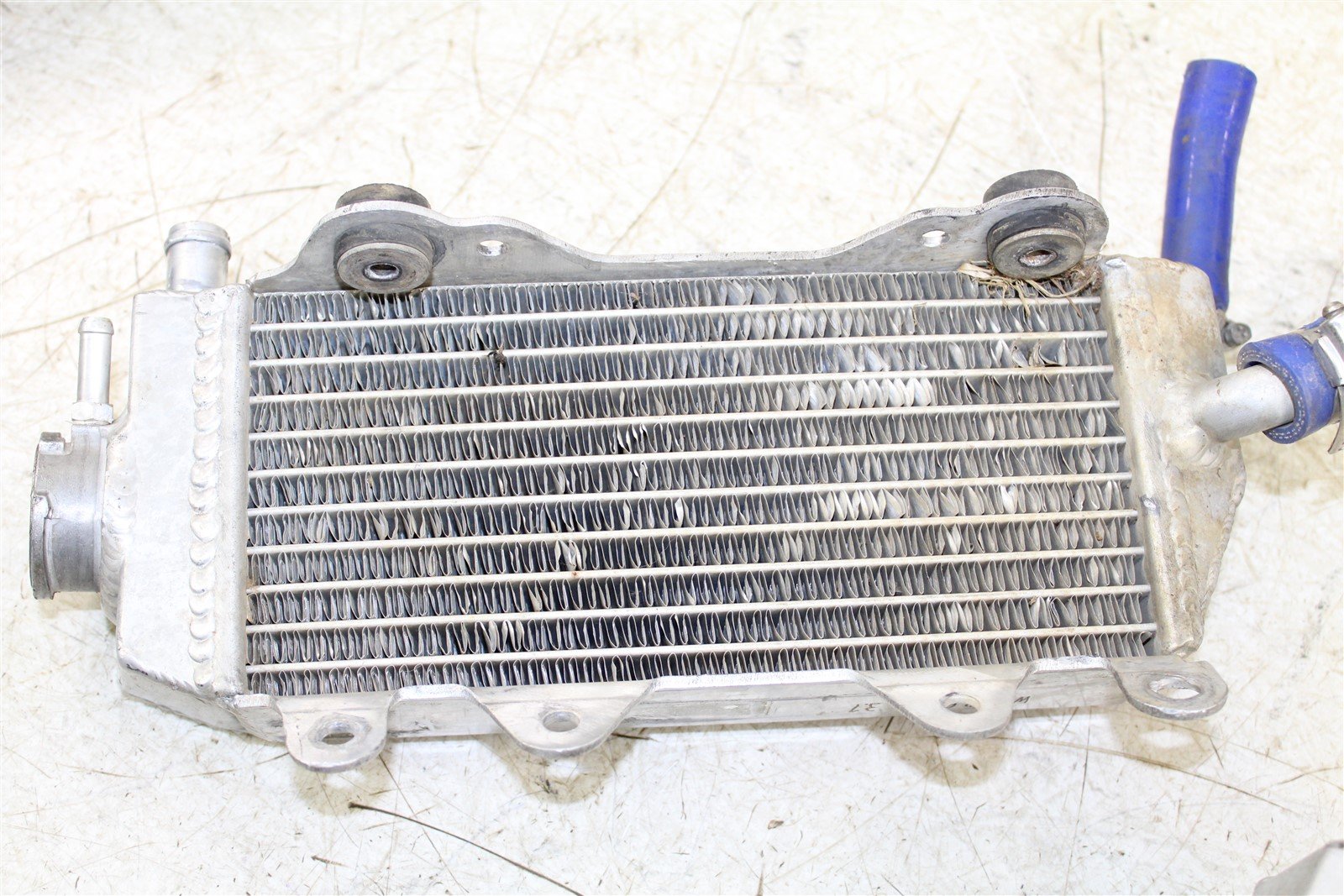 2002 Yamaha YZ 125 GPI Oversized Radiators Left & Right Blue Hoses