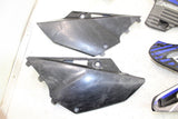 2002 Yamaha YZ 125 Plastic Restyle Set Fender Shrouds Airbox Number Plate Guards