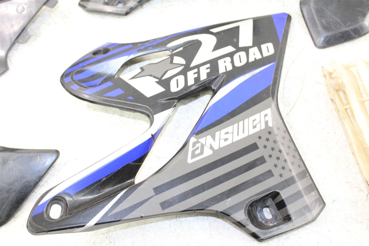 2002 Yamaha YZ 125 Plastic Restyle Set Fender Shrouds Airbox Number Plate Guards