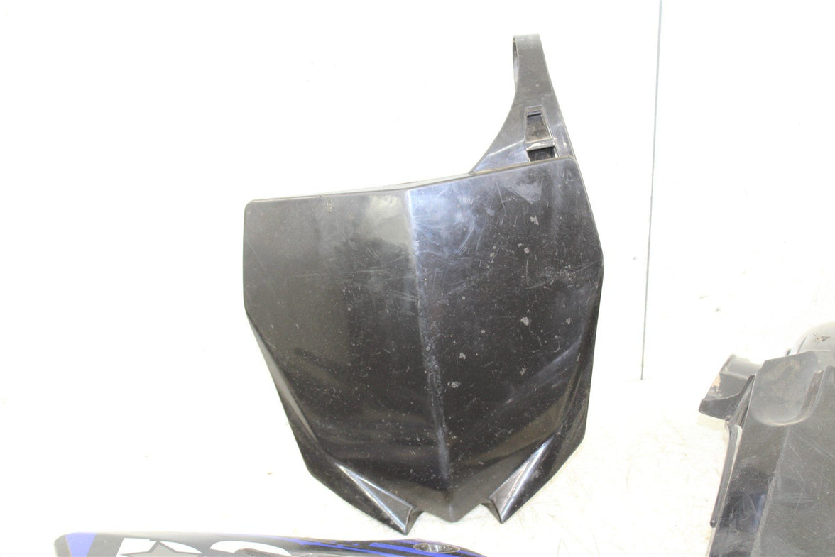 2002 Yamaha YZ 125 Plastic Restyle Set Fender Shrouds Airbox Number Plate Guards