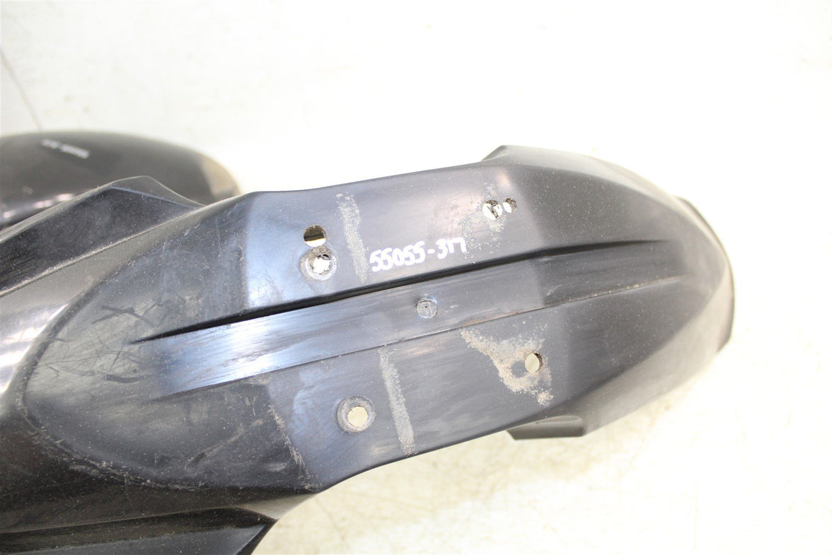 2002 Yamaha YZ 125 Plastic Restyle Set Fender Shrouds Airbox Number Plate Guards