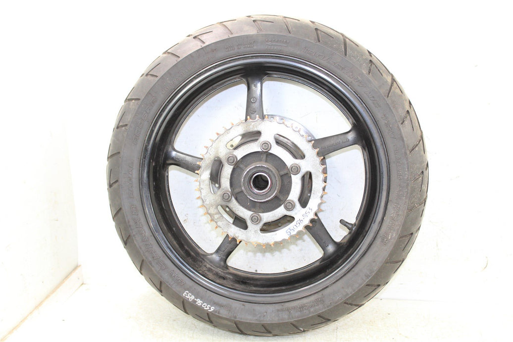 2007 Yamaha FZ6 Rear Wheel Rim w/ Brake Rotor