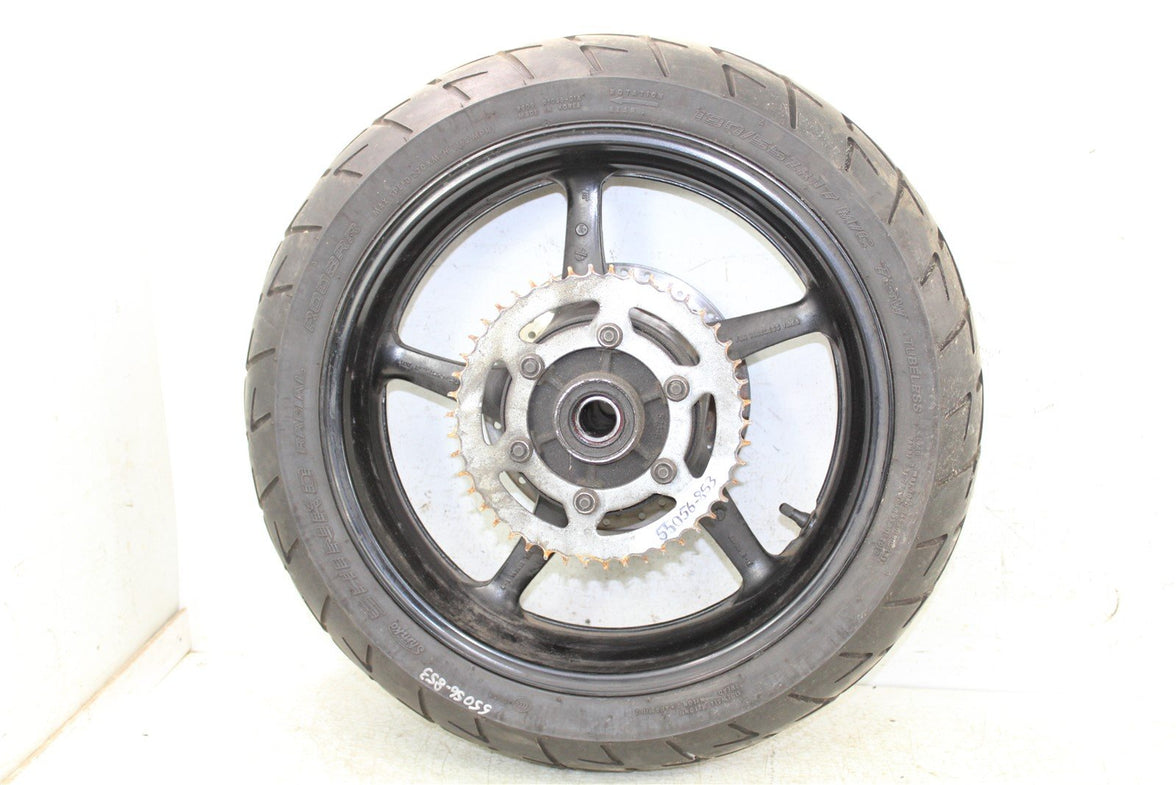 2007 Yamaha FZ6 Rear Wheel Rim w/ Brake Rotor