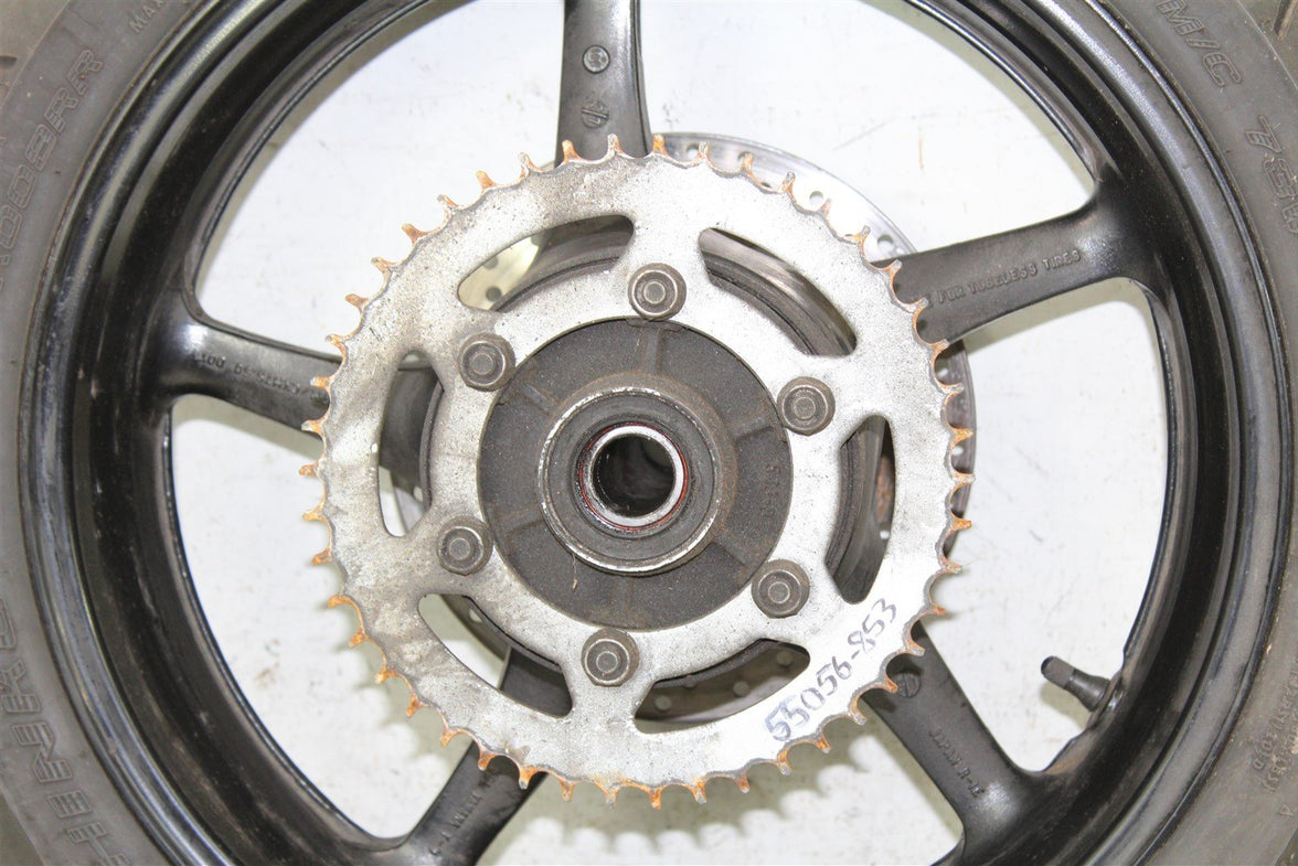 2007 Yamaha FZ6 Rear Wheel Rim w/ Brake Rotor