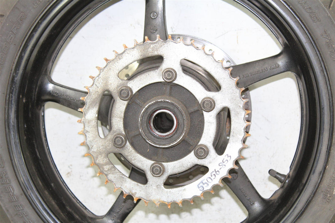 2007 Yamaha FZ6 Rear Wheel Rim w/ Brake Rotor