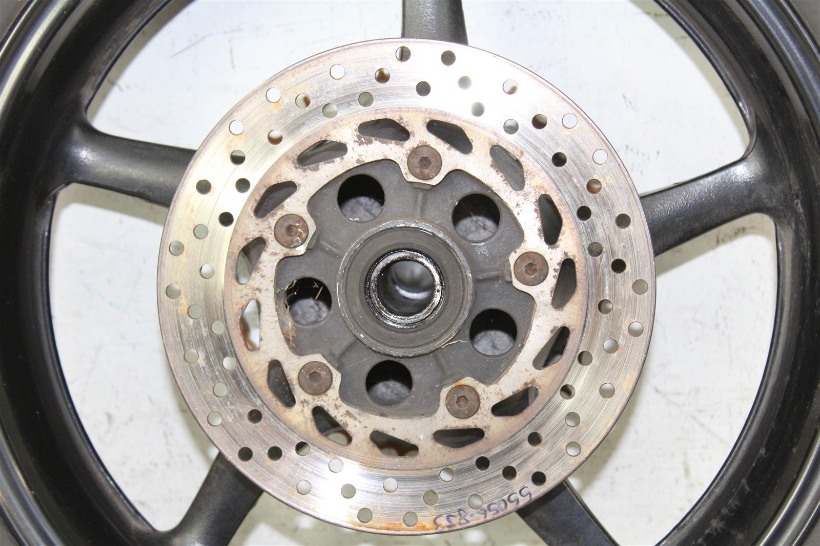 2007 Yamaha FZ6 Rear Wheel Rim w/ Brake Rotor