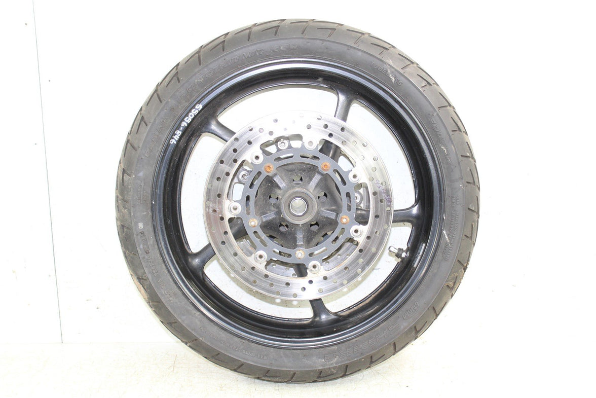 2007 Yamaha FZ6 Front Wheel Rim w/ Brake Rotors