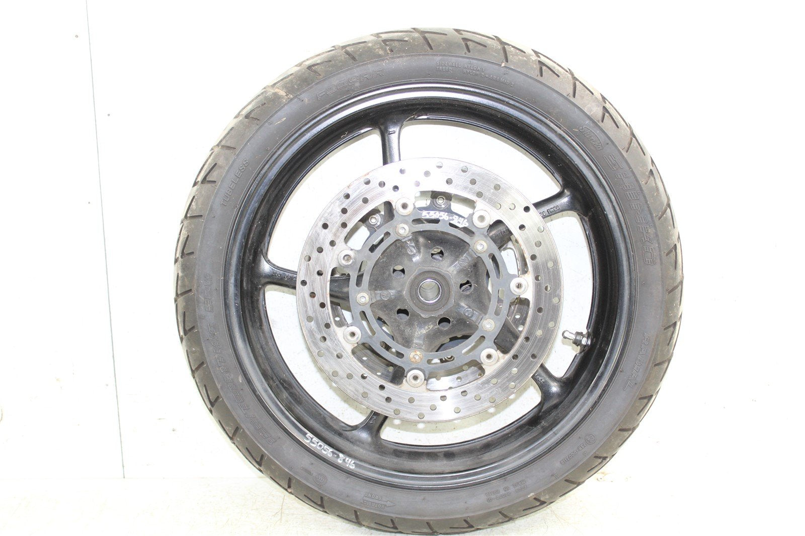 2007 Yamaha FZ6 Front Wheel Rim w/ Brake Rotors