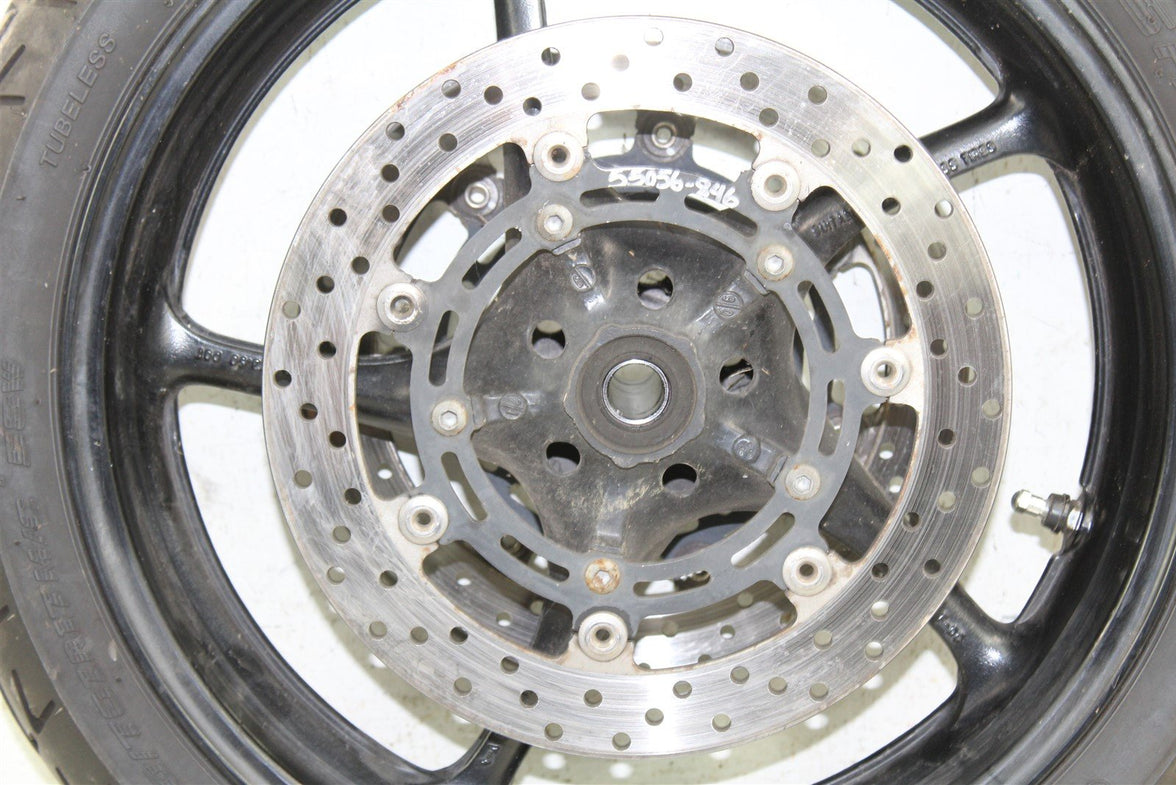 2007 Yamaha FZ6 Front Wheel Rim w/ Brake Rotors