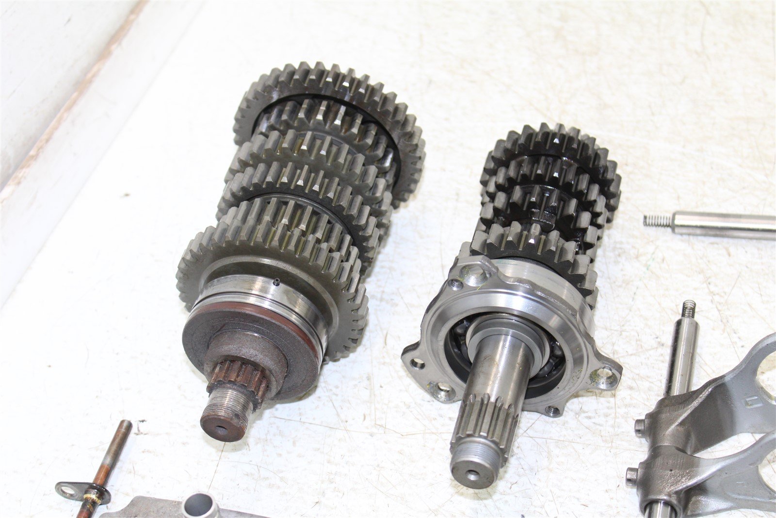 2007 Yamaha FZ6 Transmission Gears Shift Shaft Forks Drum