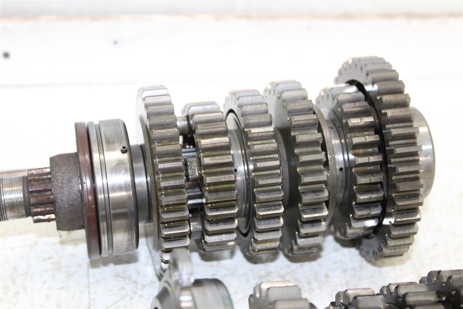 2007 Yamaha FZ6 Transmission Gears Shift Shaft Forks Drum