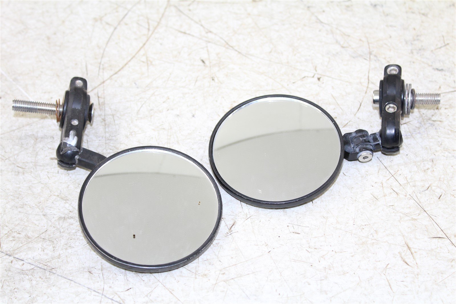 2007 Yamaha FZ6 Handle Bar End Rear View Mirrors Left Right