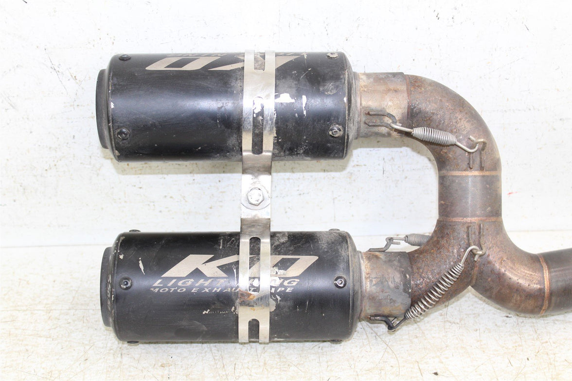 2007 Yamaha FZ6 Exhaust Silencer Muffler w/ Catalytic Converter Catalyst