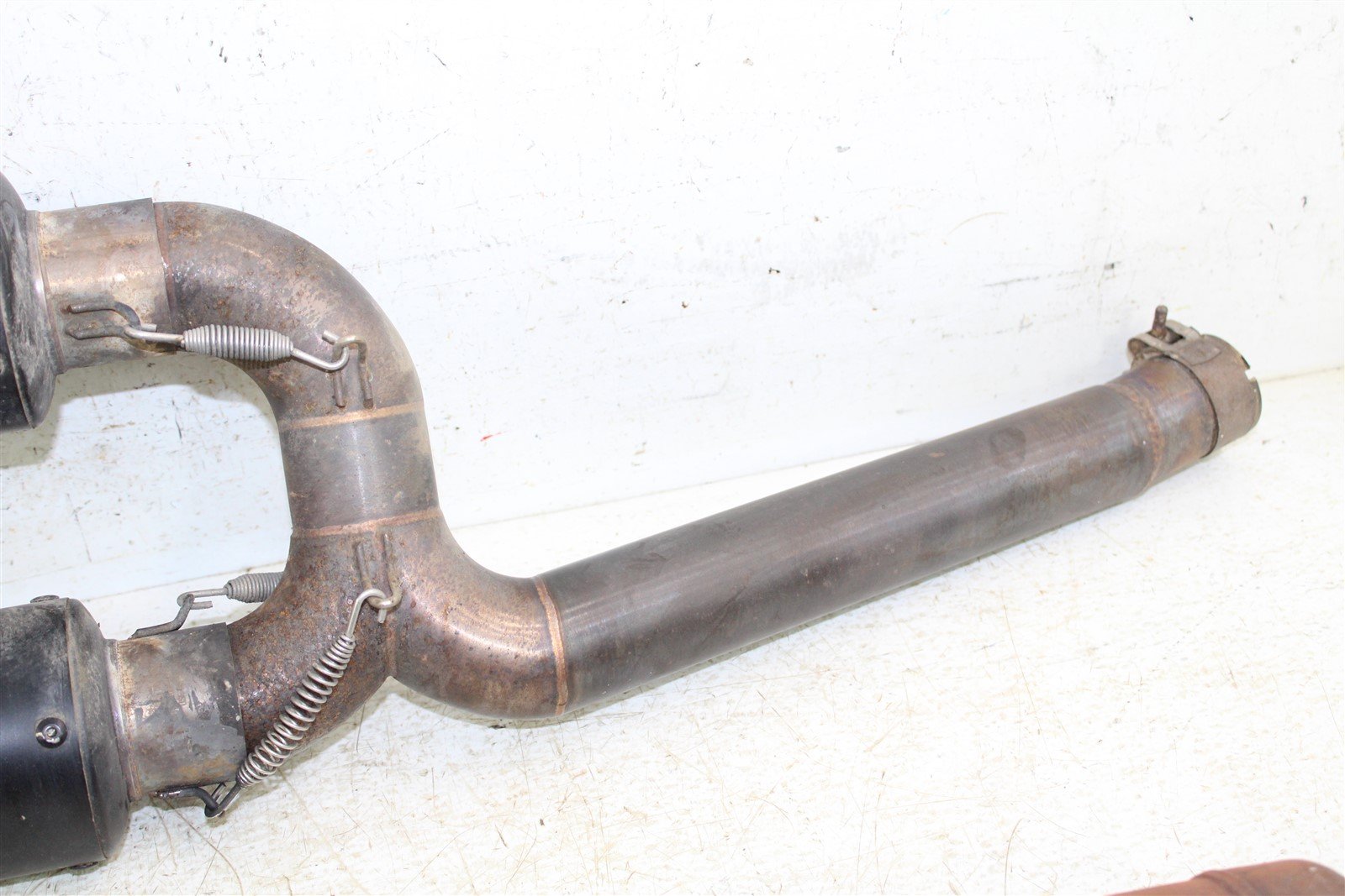 2007 Yamaha FZ6 Exhaust Silencer Muffler w/ Catalytic Converter Catalyst