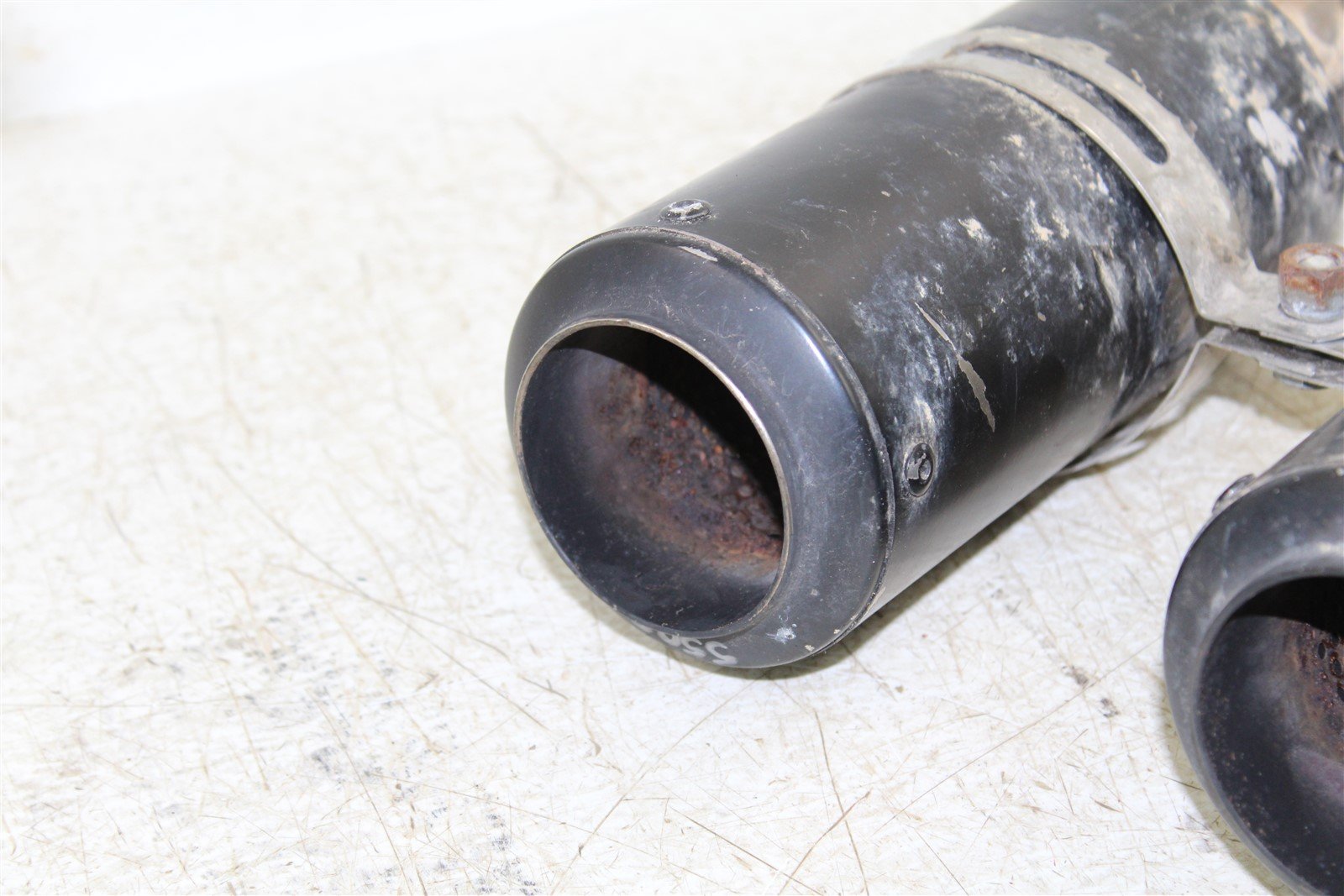 2007 Yamaha FZ6 Exhaust Silencer Muffler w/ Catalytic Converter Catalyst