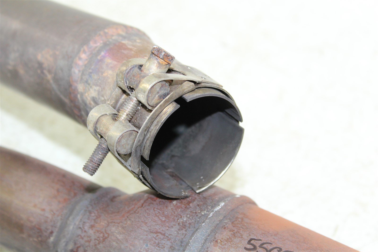 2007 Yamaha FZ6 Exhaust Silencer Muffler w/ Catalytic Converter Catalyst