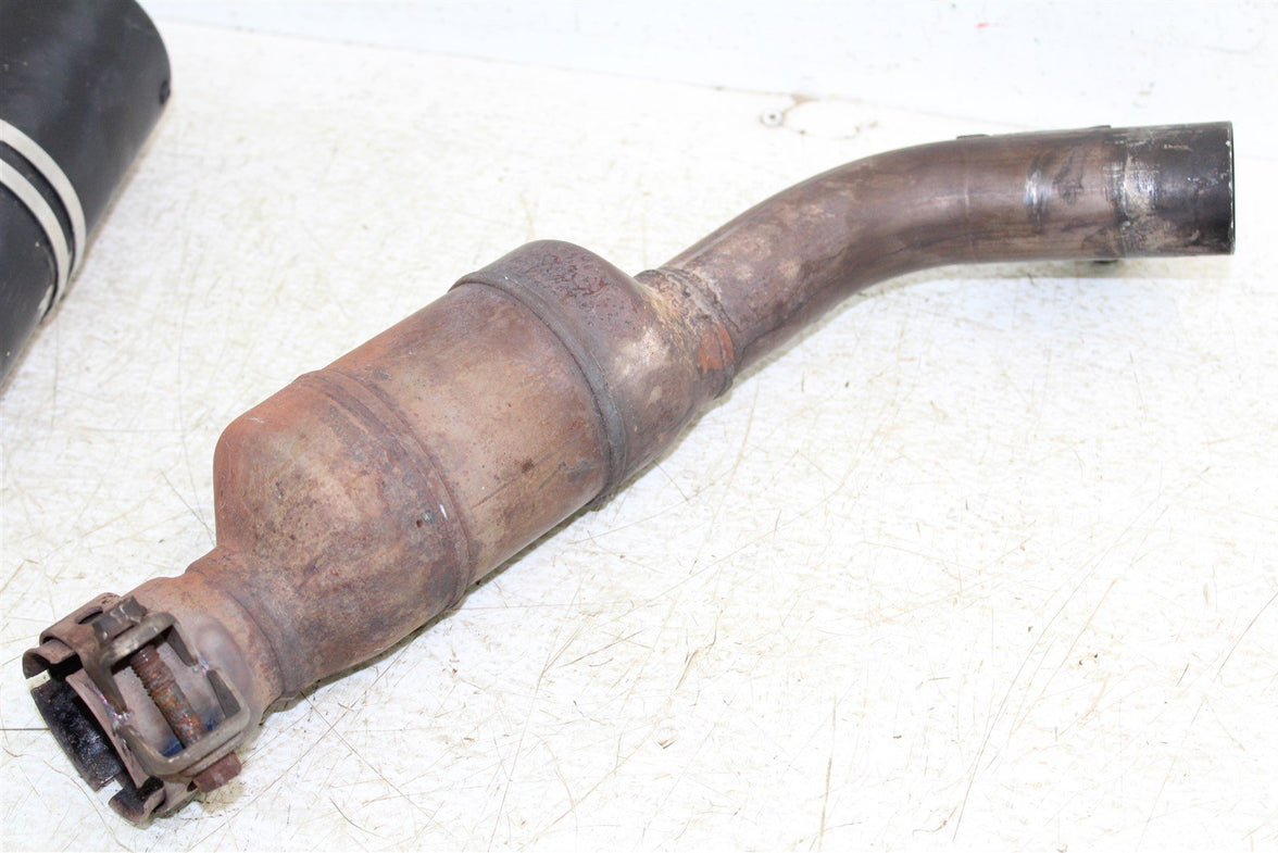 2007 Yamaha FZ6 Exhaust Silencer Muffler w/ Catalytic Converter Catalyst