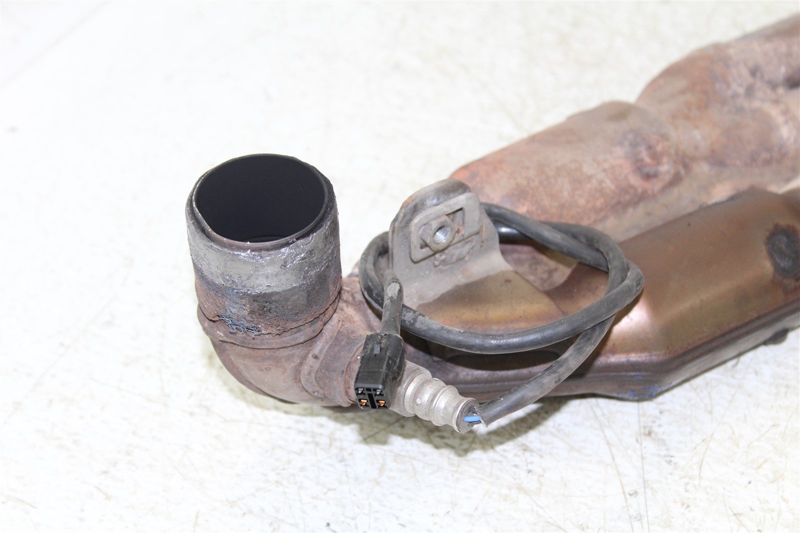 2007 Yamaha FZ6 Exhaust Head Pipe Header w/ o2 Sensor