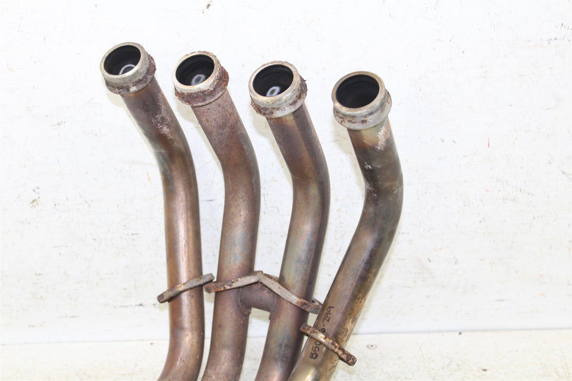 2007 Yamaha FZ6 Exhaust Head Pipe Header w/ o2 Sensor