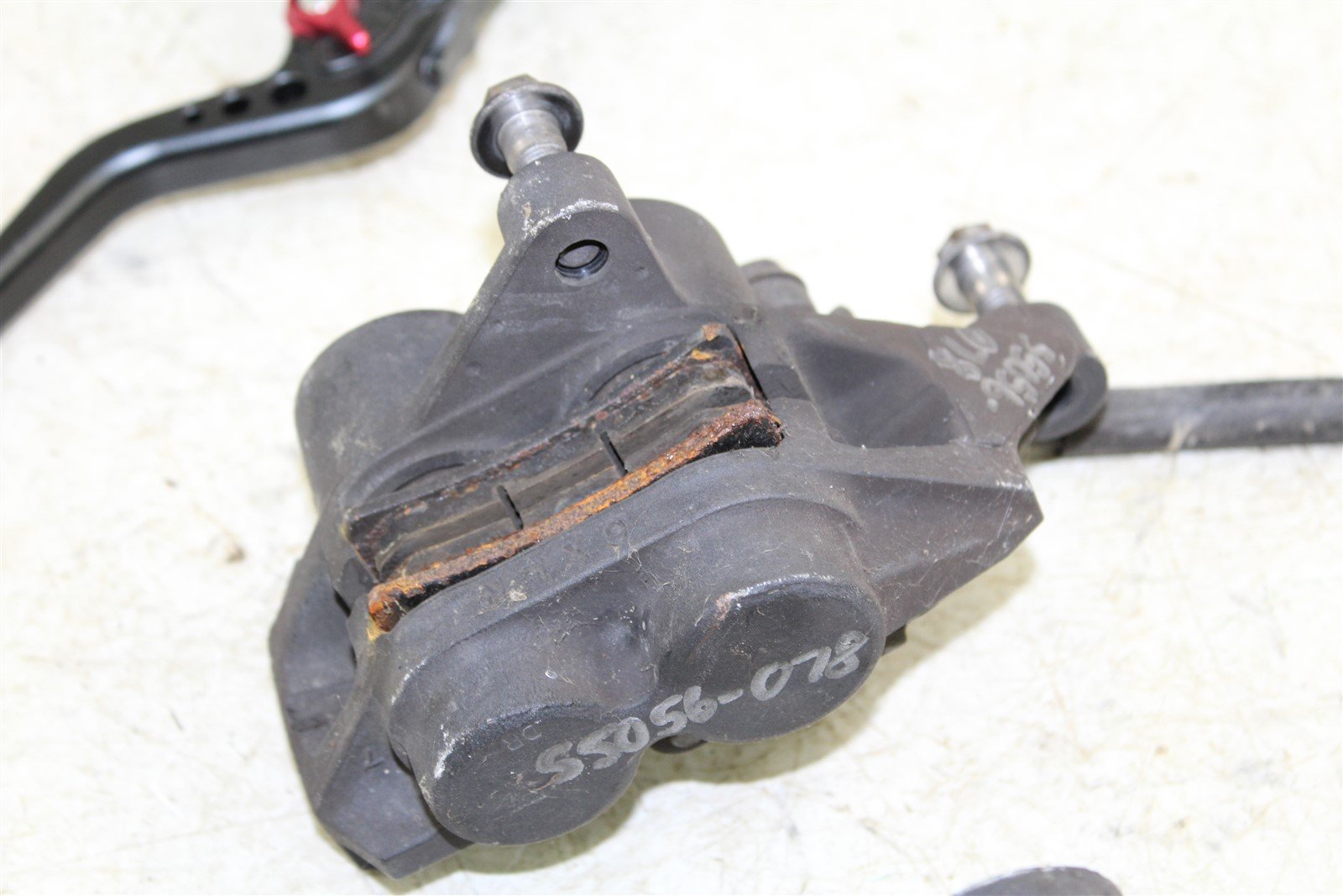 2007 Yamaha FZ6 Front Brake Master Cylinder Calipers Hose Lines