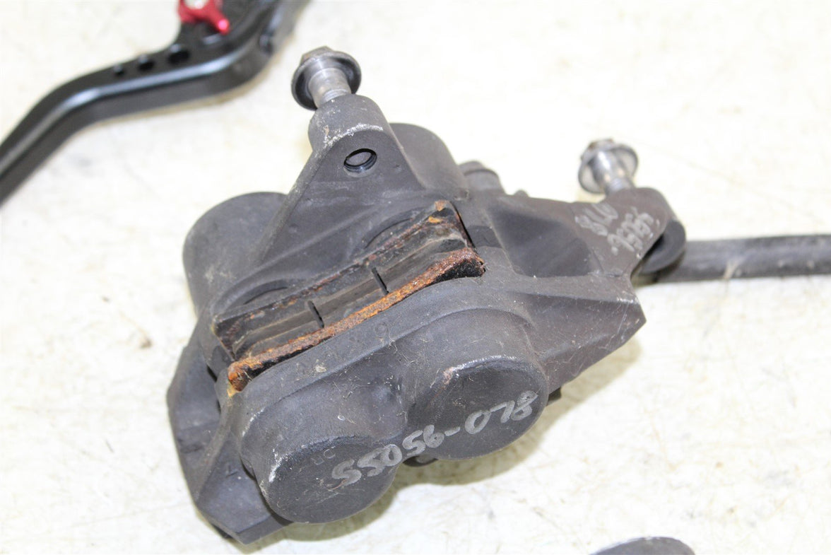 2007 Yamaha FZ6 Front Brake Master Cylinder Calipers Hose Lines